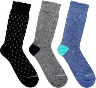 Unsimply Stitched 3-Pack Mens Crew Socks