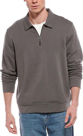 Vince French Terry 1/4-Zip Sweater