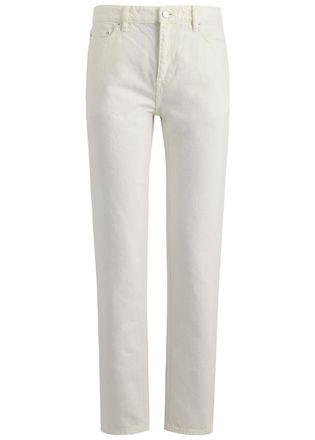 Toteme Tapered-leg Jeans - White - 27 (W27 / UK8-10 / S)