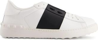 Valentino Garavani Open Sneaker - Heren - Sneakers - Wit - 40 EU - Leer - Schoenen