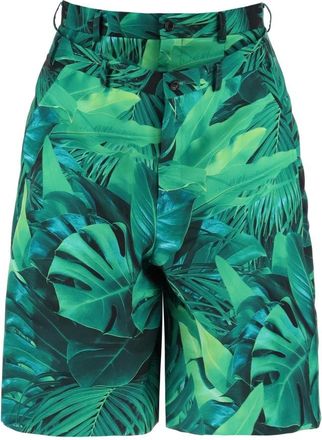 Comme Des Garçons Hombre, Pantalones cortos, Verde, Talla: M