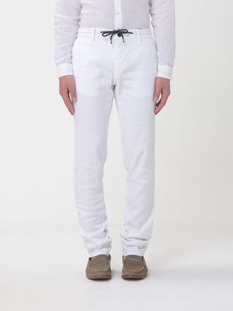 Mason's Pantaloni con coulisse Masons in misto lino e cotone