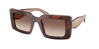 Prada PR D01SF Asian Fit 00K10S Womens Sunglasses Tortoiseshell Size 53