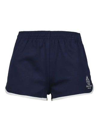 Sporty & Rich Shorts con bordo - Blu