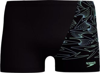 Speedo HyperBoom V-Cut Aquashort Badehose für Herren | schwarz