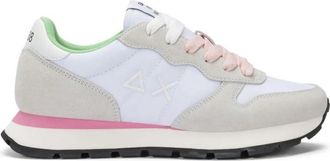 Sun 68 Ally Solid - Dames - Sneakers - Wit - 36 EU - Leer - Schoenen