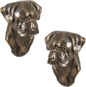 OEM Boxer, Boxer Ii: Estatuilla De Perro, Busto Colgante, Decoraci&oacute;n &Uacute;nica Para Amantes De Los Perros De Art-dog