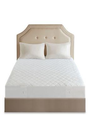 Beautyrest Heated Mattress Pad in White at Nordstrom Rack, Size California King
