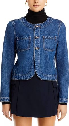 Derek Lam Mimi Indoor Jacket In Bedford Dark