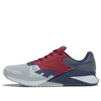 Reebok Nano 6000 Pure Grey Flash Red Batik Blue HP9660
