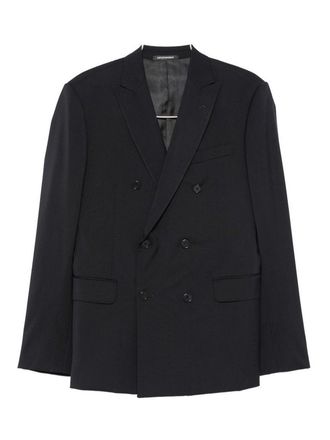 Emporio Armani Wool Double-Breasted Suit
