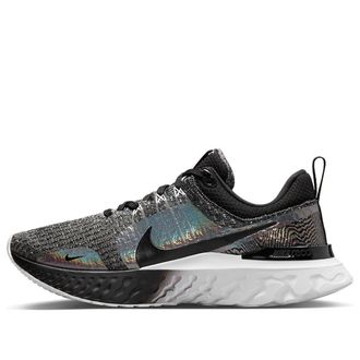 Nike (WMNS) Nike React Infinity Run Flyknit 3 Premium Black Zebra Iridescent DZ3027-001