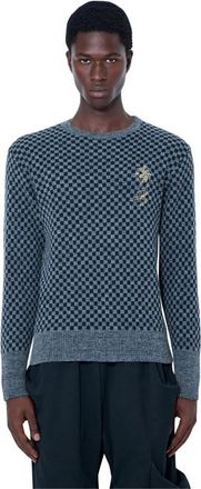 Vivienne Westwood Truien - Heren - Ronde hals truien - Grijs - L - Truien & Vesten