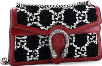 Gucci Dionysus Bag GG Tweed Small shoulder bag - Rood