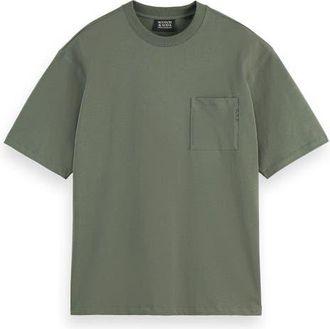 Scotch & Soda Relaxed Pocket T-Shirt in Thyme at Nordstrom, Size Xx-Large