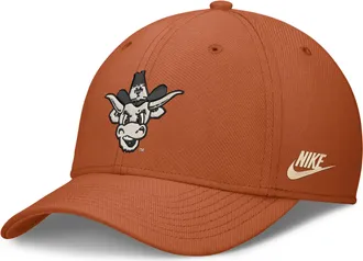Nike Texas Legacy Rise Vintage Nike Mens Dri-FIT College Hat in Orange | NC0381FTXV-SUH