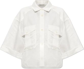 Anine Bing Donna, Camicette, Bianco, S, new