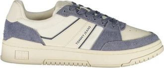 Tommy Hilfiger Leren Sneaker - Heren - Sneakers - Veelkleurig - 44 EU - Leer - Schoenen