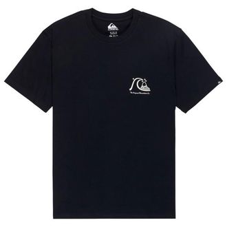 Quiksilver Evo Original BS S/S T-Shirt f&uuml;r Herren | schwarz