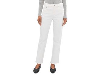 Madewell The Dean Easy Straight Jean in Tile White Womens Jeans Tile White : 30 30, Cotton/Denim/Elastane