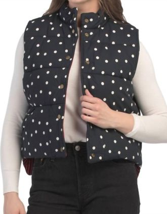 Clare Vivier Emile Puffer Vest In Black