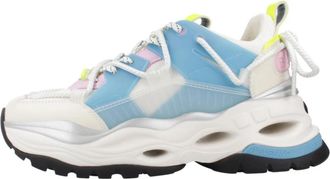 Buffalo Stijlvolle Vetersneakers voor Vrouwen - Dames - Sneakers - Veelkleurig - 40 EU - Schoenen