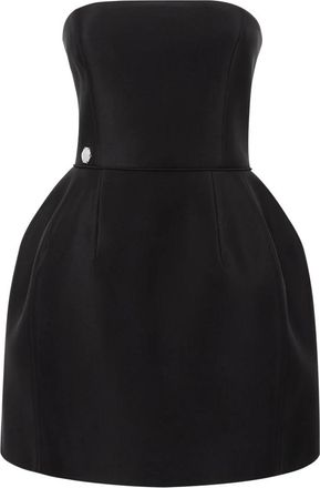 Philipp Plein Mini Jurk - Dames - Feestkleedjes - Zwart - S - Polyester - Kleedjes