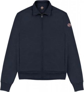Colmar 6203 1WX Sweatshirt met volledige ritssluiting - Heren - Vesten met rits - Blauw - 2XL - Katoen - Hoodies & sweatvesten