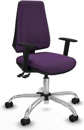 Piqueras y Crespo Elche As Bali Morado Brazos 1d Base Cromada Ruedas Nailon 65mm