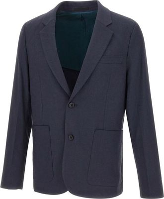 Paul Smith Blazers, male, Blue, M, Buggy Lined Blazer