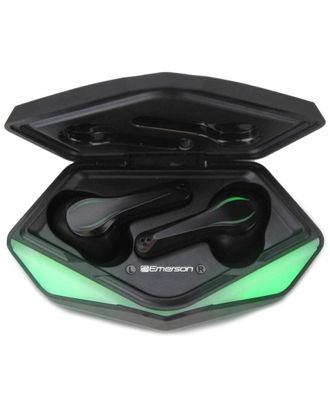 Emerson True Wireless Gaming Earbuds with Charging Case