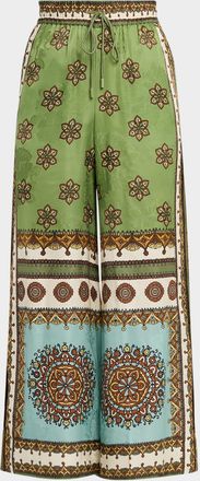 Alemais Contina Relaxed Wide-Leg Pants