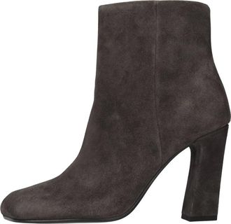 Ash Alina Enkellaars - Dames - Laarzen met Hak - Bruin - 36 EU - Leer - Schoenen