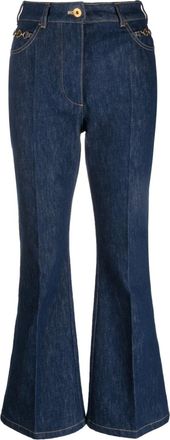 Patou organic-denim flared jeans - women - Cotton/Polyester - 40 - Blue