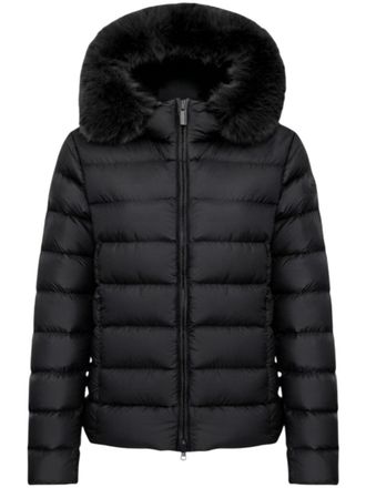 Colmar Nero V. Duv. D +P Quilted Lightweight Fur Down Jacket