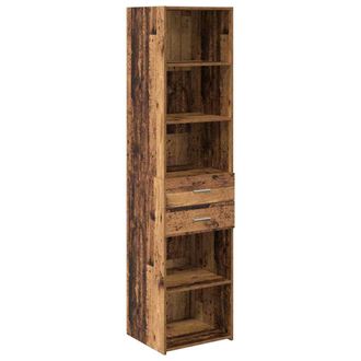 vidaXL Vidaxl Credenza Legno Vecchio 45 X 42,5 X 185 Cm Legno