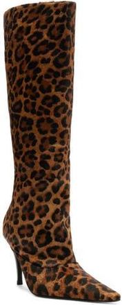 Schutz Rudy Pointed Toe Boot in Leopard at Nordstrom Rack, Size 5.5