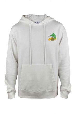 Off-white Fuori dalla felpa bianca