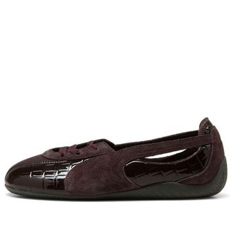 Puma (WMNS) PUMA Speedcat Ballet Nova Croc Chocolate Fondue Gum 408813-01