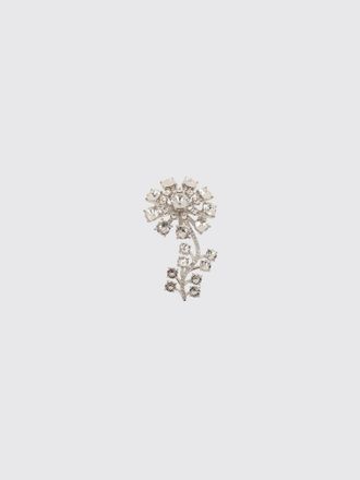 Self Portrait Spilla a fiore in ottone con cristalli di zirconia