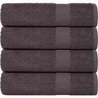 OEM Servilletas Frogn, 4 Unidades, Antracita, 50x100 Cm, 360 G/m&sup2; - Crezuo