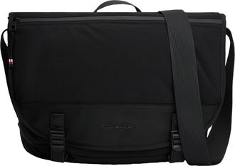 Tommy Hilfiger Mens Travel Messenger, BLACK One Size