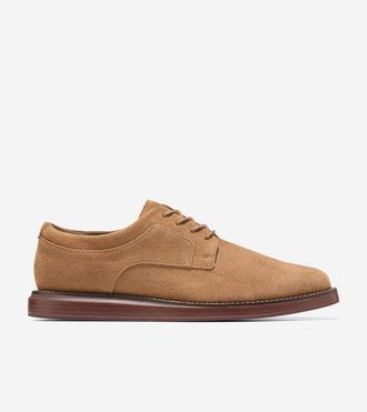 Cole Haan Mens Grand Neoclassic Plain Toe Oxford Shoes - Brown Size 10.5
