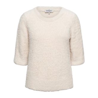 &Co Woman Pullover met ronde hals - Dames - Truien - Beige - Maat: XS Poliester