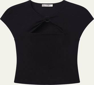 Frame Denim x Alexandra LeClerc The Casino Top