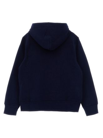 Polo Ralph Lauren Polo Bear-Print Cotton Blend Hoodie - Navy