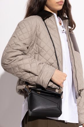 Loewe Puzzle Edge Mini Hand Bag, Womens, Black