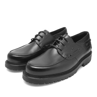 Heinrich Dinkelacker Slipper & Pantoletten - Bootsschuh Miami Plain BC - Gr. 40,5 (EU) - in Schwarz - f&uuml;r Damen