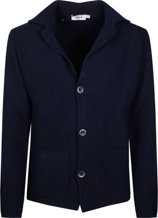 Altea Ribbed Knit Button-Down Jacket