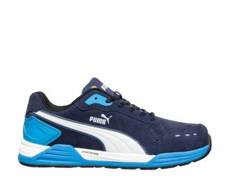Puma Mens Airtwist Low Safety Work Shoes In Blue